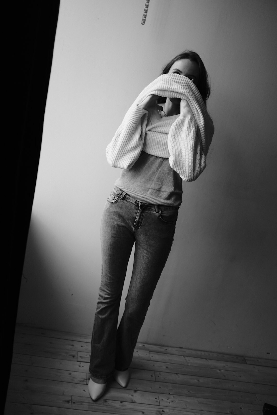 Portrait of a young Danish female photojournalist smiling